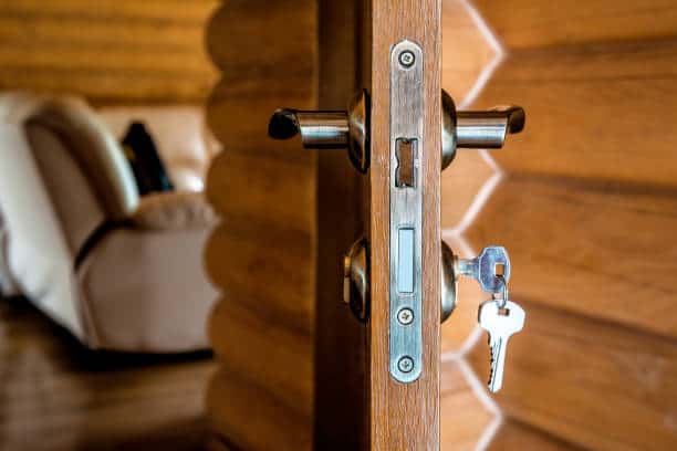 Traditional Lock Security Measures stock images